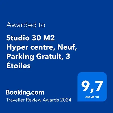 30 M2 Hyper Centre, Neuf, Parking Gratuit, 3 Etoiles Cannes