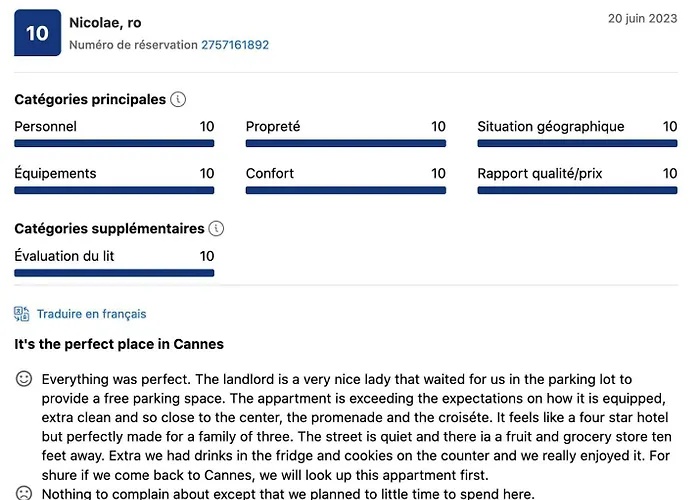 Apartament 30 M2 Hyper Centre, Neuf, Parking Gratuit, 3 Etoiles Cannes